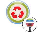 American Shifter Company ASCSNX118090 Red Recycle Stripe Shift Knob with M16 x 1.5 Insert hotrod painless 911 American Shifter Company ASCSNX118090 Red Recycle Stripe Shift Knob with M16 x 1.5 Insert hotrod painless 911