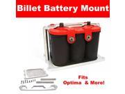 Power Source Racing 8025-160 491C7 Billet Milled Optima Hold Down Battery Bracket Tray fits alpine gt nascar stereo Power Source Racing 8025-160 491C7 Billet Milled Optima Hold Down Battery Bracket Tray fits alpine gt nascar stereo