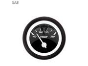 Aurora Instruments GAR2114ZEXLACCD Water Temp Gauge - SAE Ghost Tribal Series, White Modern Needles, Black Trim DIY Aurora Instruments GAR2114ZEXLACCD Water Temp Gauge - SAE Ghost Tribal Series, White Modern Needles, Black Trim DIY