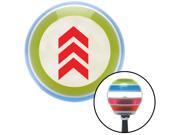 American Shifter Company ASCSNX110595 Red Military Arrows Up Stripe Shift Knob with M16 x 1.5 Insert bbc American Shifter Company ASCSNX110595 Red Military Arrows Up Stripe Shift Knob with M16 x 1.5 Insert bbc