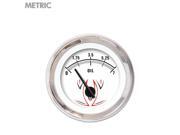 Aurora Instruments GAR1116ZMXJABCC Oil Pressure Gauge - Metric Pinstripe II White , Black Modern Needles, Chrome Aurora Instruments GAR1116ZMXJABCC Oil Pressure Gauge - Metric Pinstripe II White , Black Modern Needles, Chrome