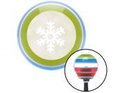 American Shifter Company ASCSNX115045 White Snowflake Filled In Stripe Shift Knob with M16 x 1.5 Insert 671 American Shifter Company ASCSNX115045 White Snowflake Filled In Stripe Shift Knob with M16 x 1.5 Insert 671