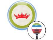 American Shifter Company ASCSNX111767 Red Prince Crown Stripe Shift Knob with M16 x 1.5 Insert painless accessories American Shifter Company ASCSNX111767 Red Prince Crown Stripe Shift Knob with M16 x 1.5 Insert painless accessories