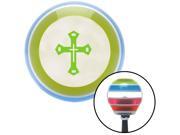 American Shifter Company ASCSNX115584 Green Budded Cross Stripe Shift Knob with M16 x 1.5 Insert jr dragster 409 American Shifter Company ASCSNX115584 Green Budded Cross Stripe Shift Knob with M16 x 1.5 Insert jr dragster 409