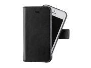 Skech Polo Book Protective Card Slot Wallet Cash Case for iPhone SE 5s Black