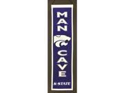 Kansas State Wildcats Official Wool Man Cave Fan Banner by Winning Streak
