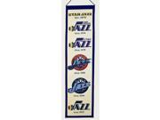 Winning Streak Sports 48005 Utah Jazz Heritage Banner