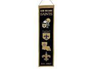 Winning Streak Sports 44045 New Orleans Saints Heritage Banner