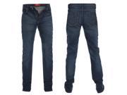 Mens D555 Brant Skinny Denim Jeans Stretch Vintage Blue Slim Fit 30 38 Waist