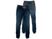 Mens D555 Tapered Leg Denim Jeans Vintage Blue Slim Fit 30 38 Waist