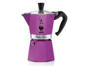 Bialetti 6 Cup Espresso Coffee Maker Purple