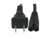 Two Prong Universal AC Power Cable for Laptops Xbox PlayStation and Many Others