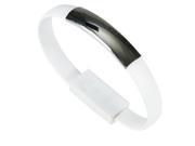 Lightning Cable Bracelet for iPhones White by Mars Devices