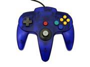 Transparent Blue Replacement Controller for Nintendo N64 by Mars Devices