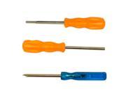Vintage Video Game Tool Kit 3.8 mm 4.5 mm and Triwing Screwdrivers by Mars Devices