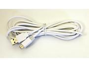 USB Charging Cord for Wii U Gamepad Controller by Mars Devices