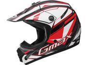 Gmax Gm46.2X Traxxion Helmet Black Red White M G3463205 Tc 1