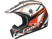 Gmax Gm46.2X Traxxion Helmet Black Orange White 2X G3463258 Tc 6