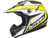 Gmax Gm46.2X Coil Helmet Flat Black Hi Vis 2X G3464618 Tc 24F