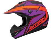 Gmax Gm46.2X Coil Helmet Flat Black Flo Orange 3X G3464639 Tc 26F