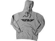 Fly Racing Corporate Hoody Grey 2X 354 00362X