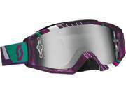 Scott Tyrant Goggle Race Purple Paste Green W Chrome Lens 221330 4600269