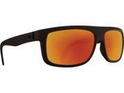Dragon Wormser Sunglasses Matte Black W Red Ion Lens 720 2229