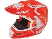 Fly Racing F2 Carbon Pro Hmk Stamp Helmet Orange White M 73 4924M