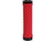 Odi Lock On Grips W Alloy Clamps Red 130Mm D3Ovnbr