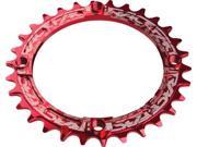 Race Face Narrow Wide Chainring Red 30T Rrsnnw104X30Red