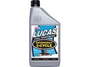 Lucas Synthetic 2 Cycle Snowmobile Oil 32Oz 10835
