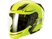 Fly Racing Tourist Helmet Vista Hi Viz Gunmetal 2X F73 8106~6