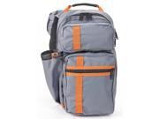 US PeaceKeeper INCOG Sling Pack Backpack Nylon Grey Rust P50320