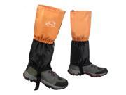 InnoLife Unisex Waterproof Snowproof Outdoor Hiking Walking Climbing Hunting Snow Legging Leg Cover Wraps Pair in Orange