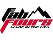 Fab Fours J1010 Side Step; Single Stage Black Powder Coat;