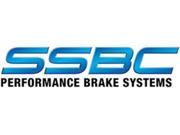 SSBC Performance Brakes 23155AA3R Big Bite Cross Drilled Rotors