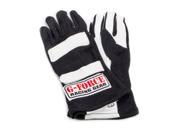 G FORCE Single Layer X Large Black G1 RaceGrip Driving Gloves P N 4100XBK