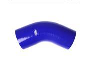 SAMCO SPORT Blue Silicone 4 in 45 Degree Elbow P N E45102BLUE