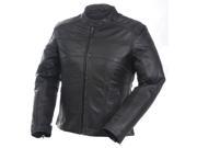 Mossi Womens Premium Leather Jacket Size 16 Black P N 20 218 16