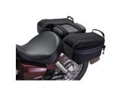 Classic Motorgear Motorcycle Saddle Bags Black 1 Size P N 73707