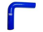 SAMCO SPORT Blue Silicone 2 3 4 in to 2 1 2 in 90 Degree Elbow P N RE9070 63BLUE