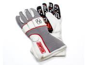 SIMPSON SAFETY Medium Gray White Double Layer Vortex Driving Gloves P N VRMG