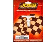 JOES RACING PRODUCTS Tee 6 AN Male Micro Sprint Carb Inlet Fitting P N 25847