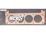 SCE GASKETS Small Block Ford Copper Cylinder Head Gasket 2 pc P N P39155