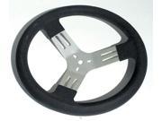 LONGACRE Natural Aluminum 13 in Diameter Kart Steering Wheel P N 56830