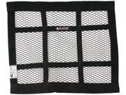 Allstar Performance Window Net Mesh 18 x 22 in Rectangle Black P N 10211