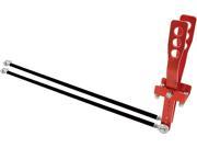 Allstar Performance Universal 2 Lever Shifter Assembly Red Anodize P N 54121