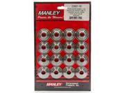Manley 10 Degree Dual Valve Spring Retainer 16 pc P N 23654 16