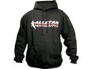 Allstar Performance Black Hooded Allstar Logo XX Large Sweatshirt P N 99913XXL