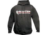 Allstar Performance Black Hooded Allstar Logo Large Sweatshirt P N 99913L